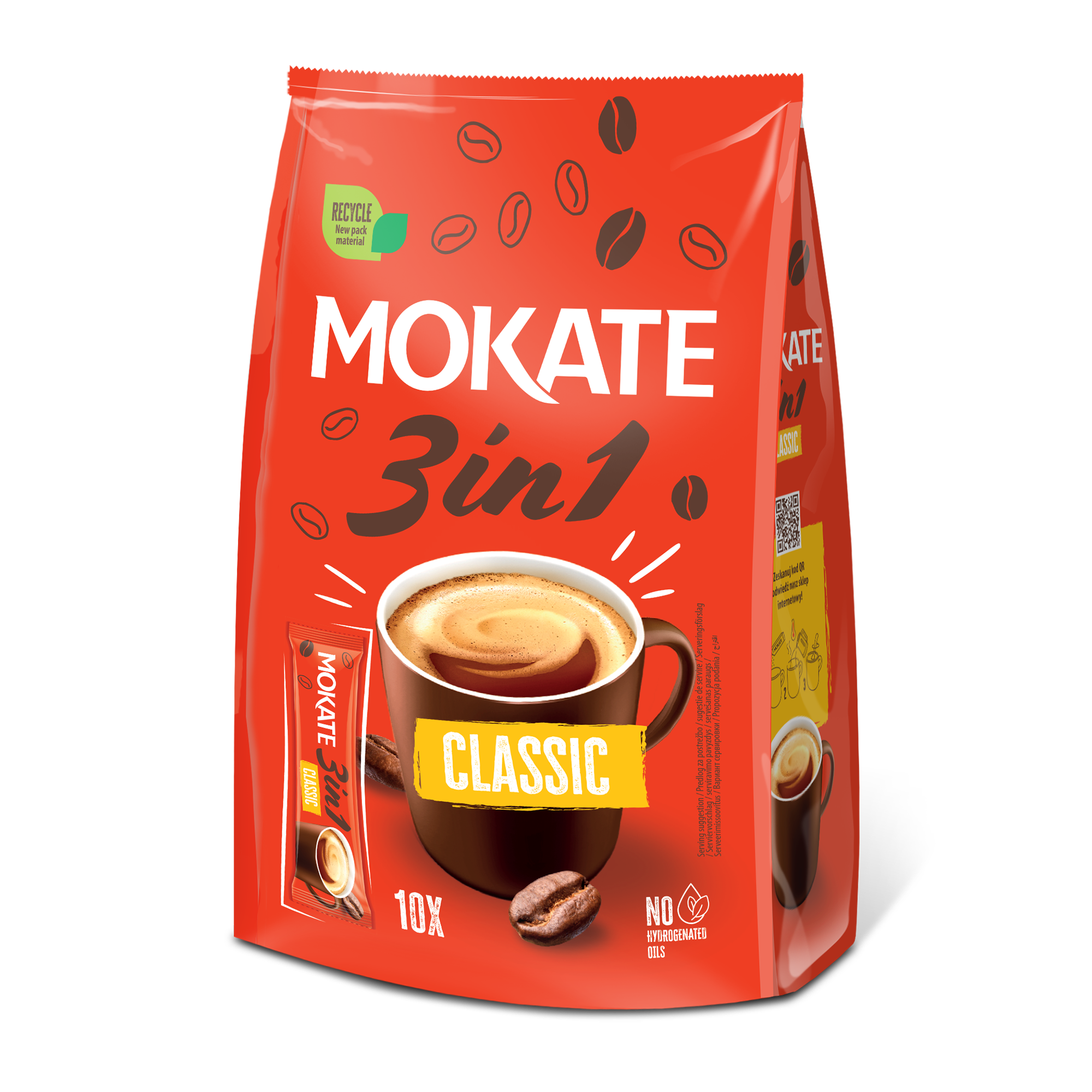 Napój Kawowy Mokate 3w1 Classic (10 x 17g)