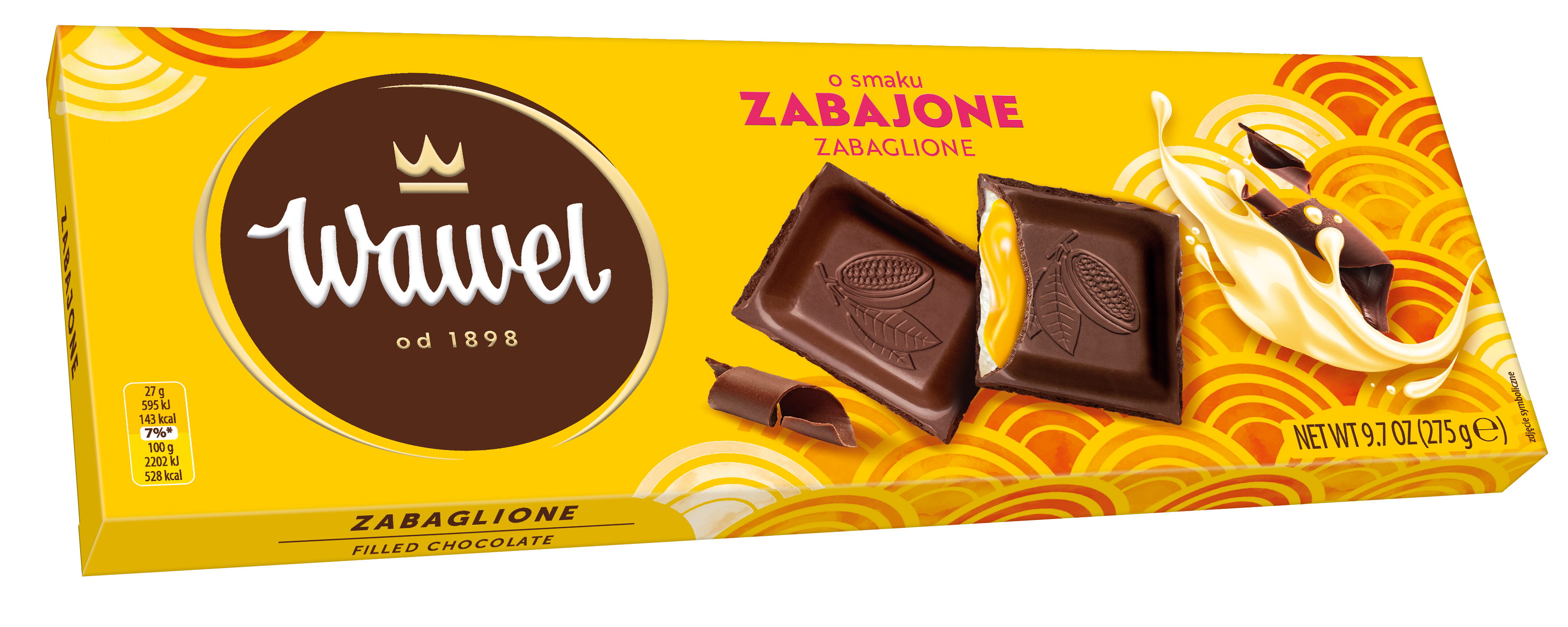 Wawel Czekolada O Smaku Zabajone 265g