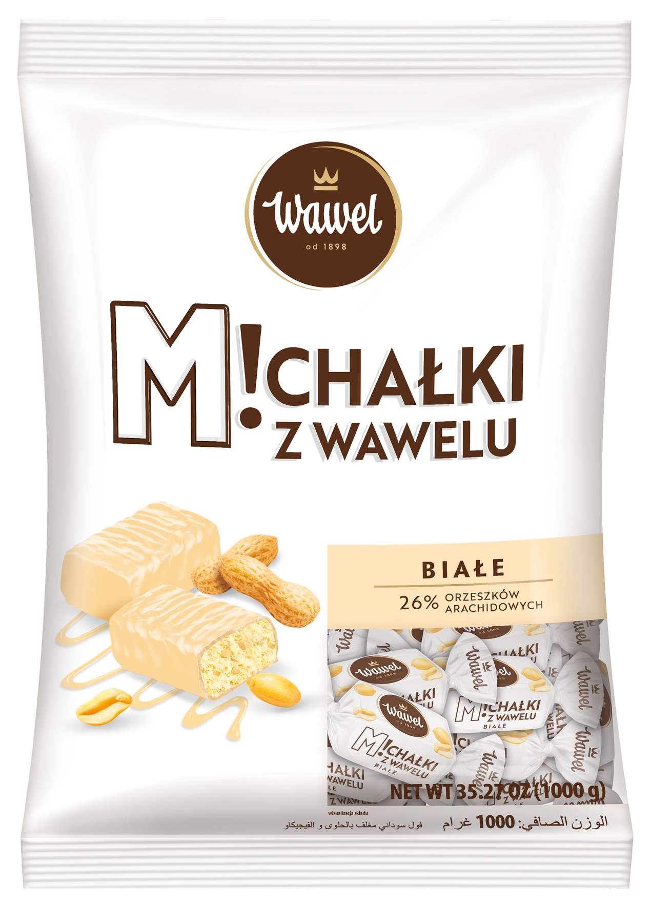 Wawel Michałki z Wawelu Białe 1kg
