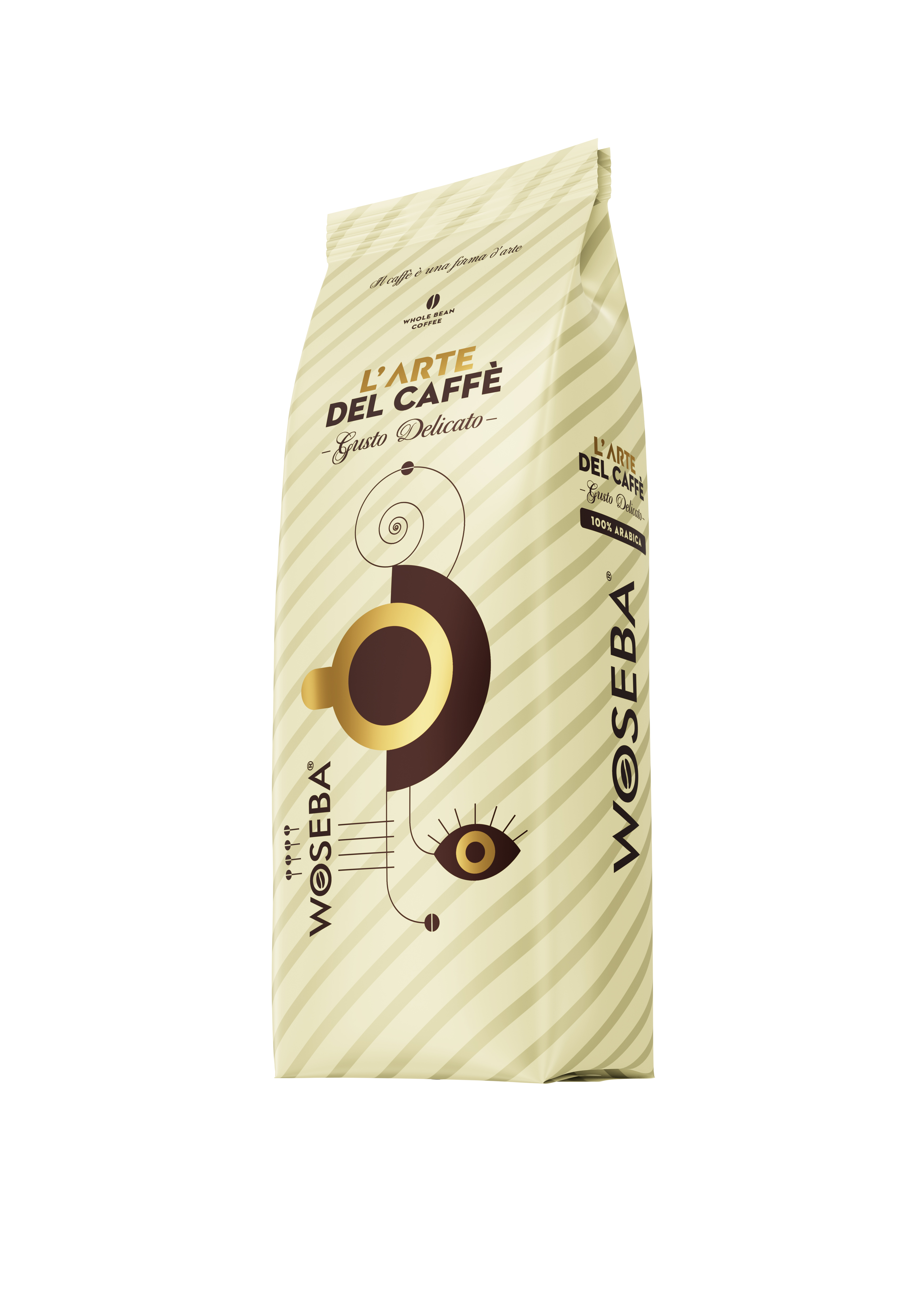 WOSEBA Kawa ziarnista L’arte del Caffè Gusto Delicato 500g