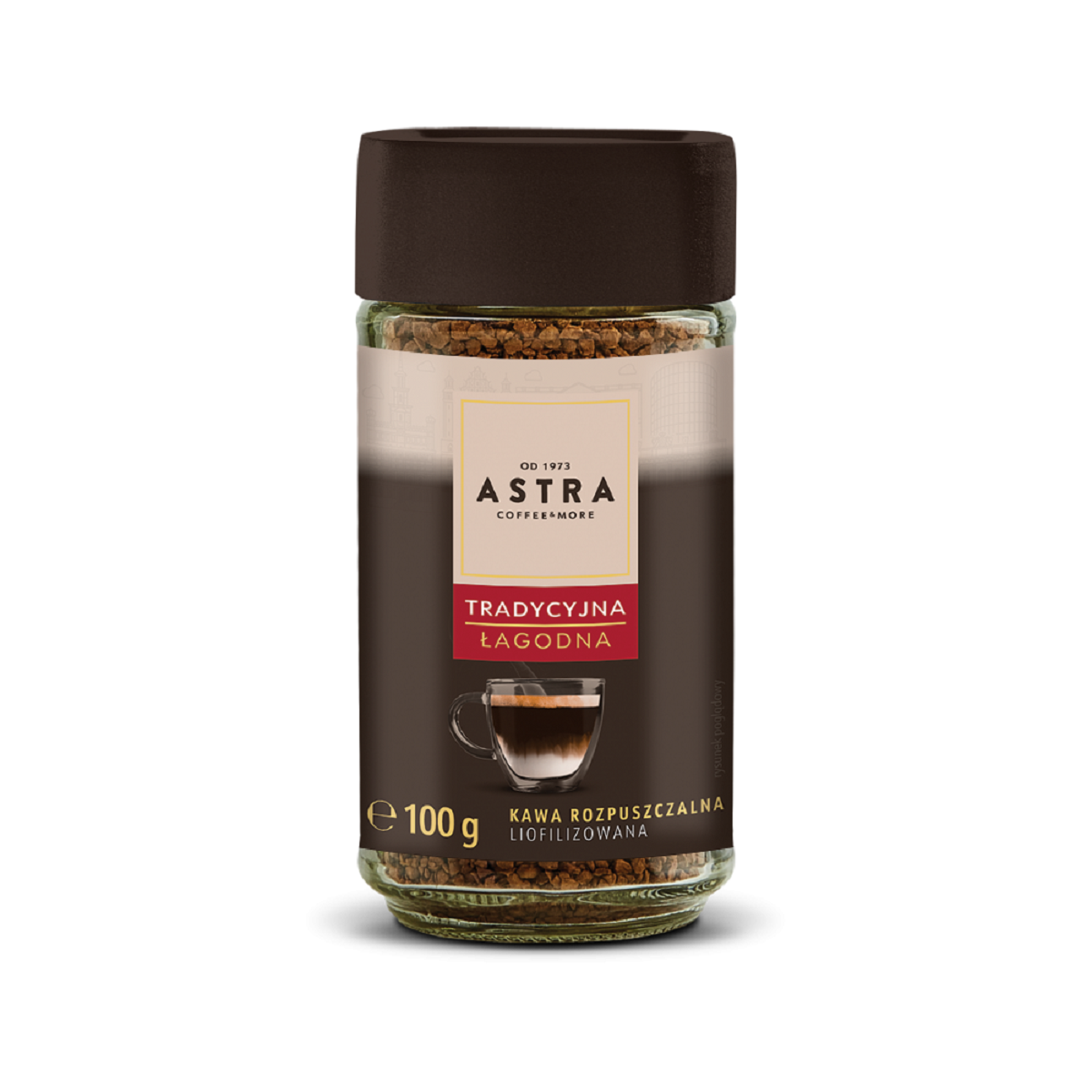 ASTRA kawa Tradycyjna rozpuszczalna 100g