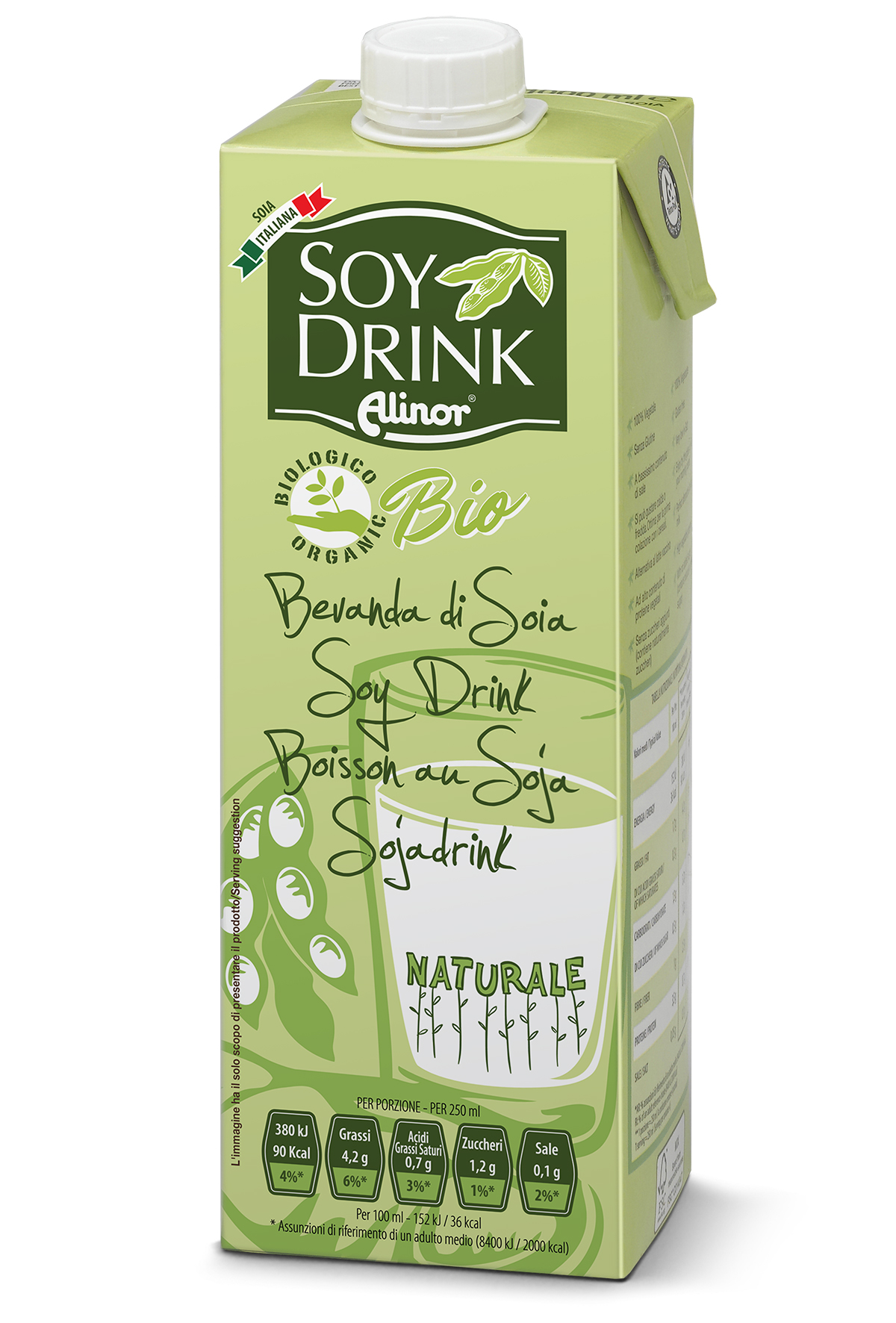 Napój sojowy naturalny BIO Soy Drink 1L