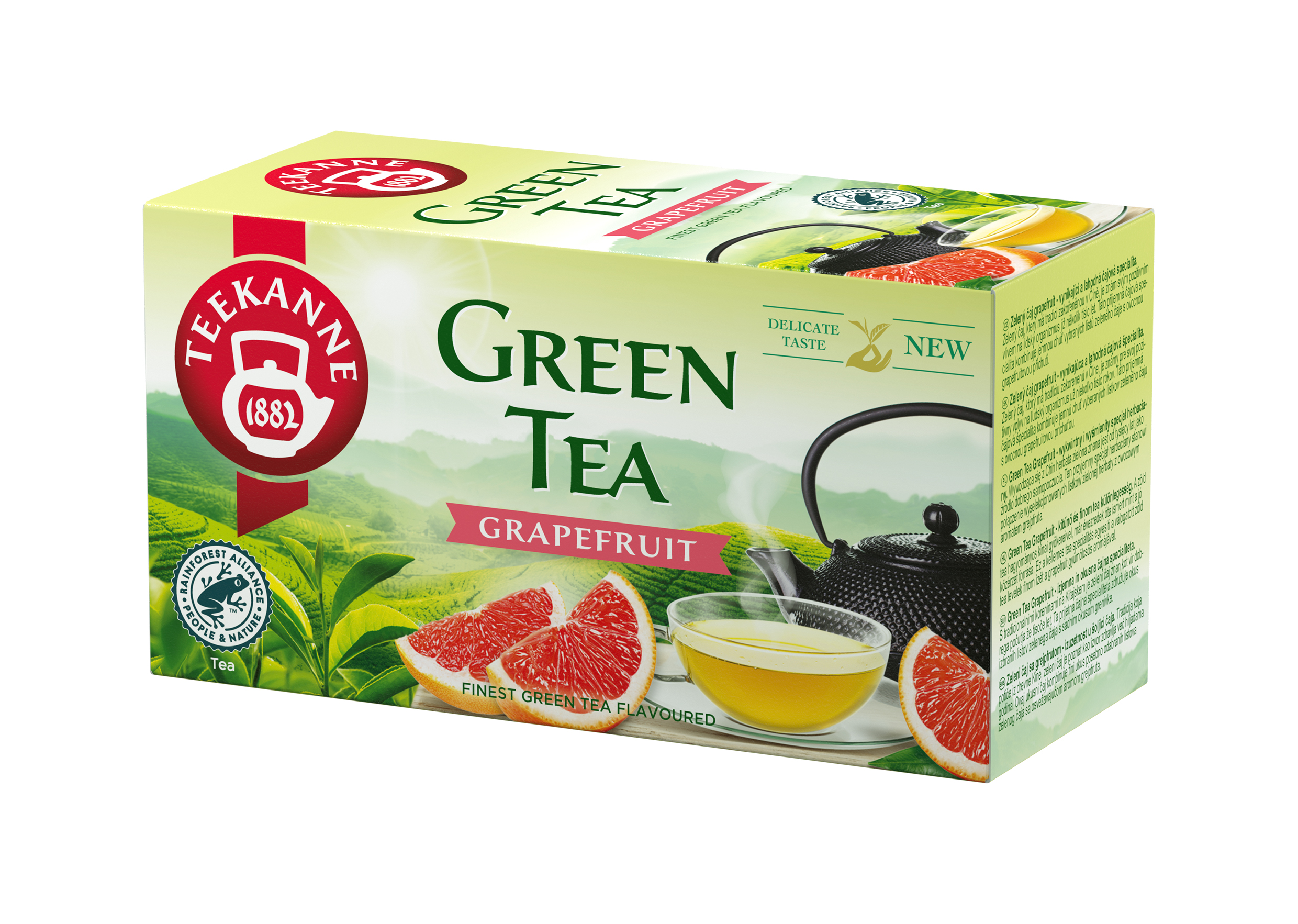 Herbata zielona Green Tea Grapefruit 20 x 1,75g
