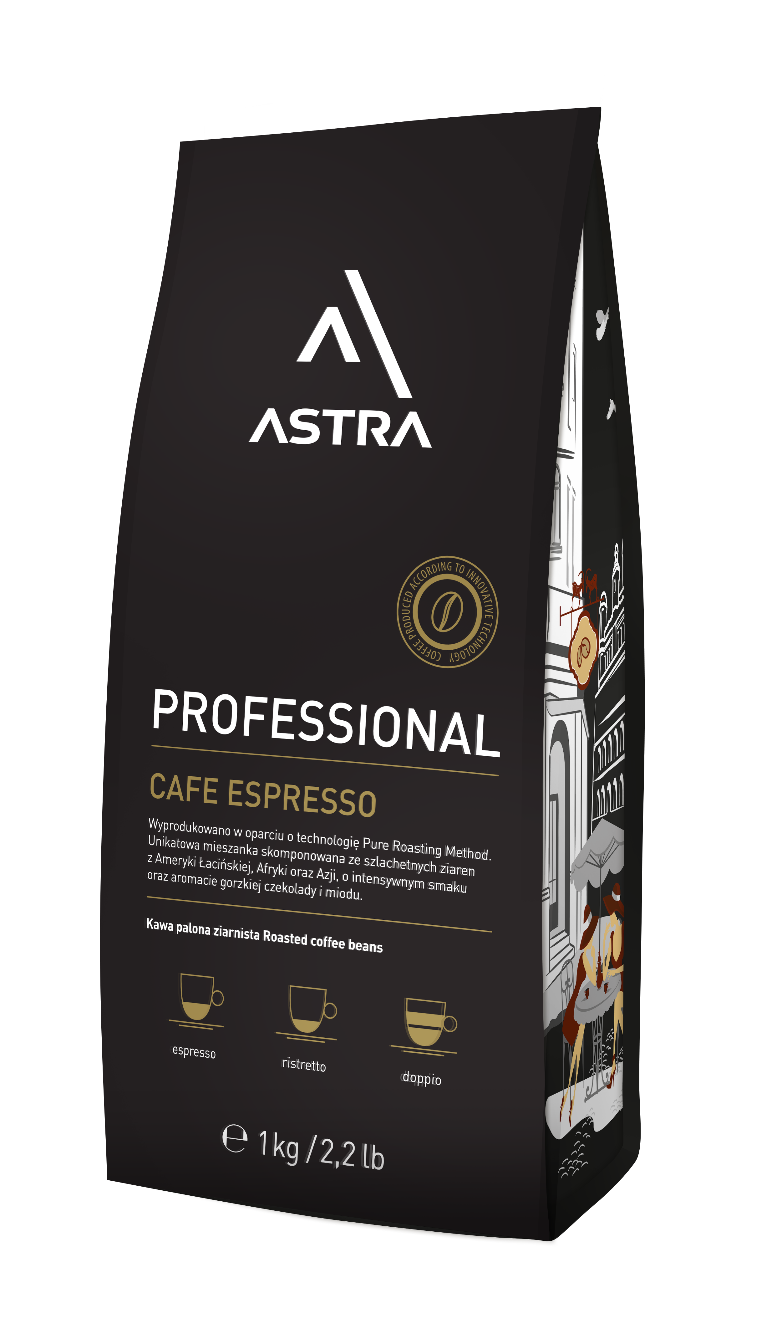 Astra Kawa PROFESSIONAL Espresso 1kg ziarnista